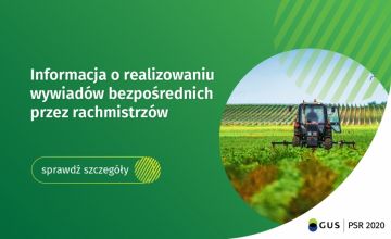 Informacja na temat sposobu realizacji powszechnego spisu rolnego w 2020 r.